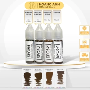 Mực phun mày Brovi hữu cơ cao cấp bản Nga chính hãng_chai chiết 5ml, full 10ml_M08 pxtm