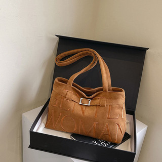 GC2 Gentlewoman Da Lộn Túi Tote 2025 Phong Cách Mới Túi Đeo Vai Đa Năng Cho Nữ CG2