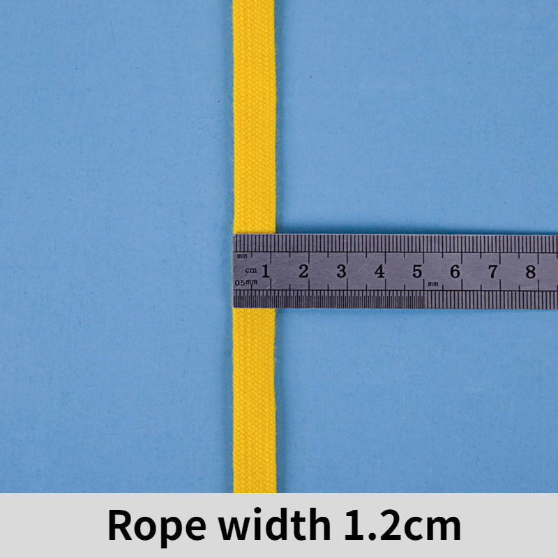 Dây thay thế áo mũ 140cm bện xoắn phẳng, phụ kiện quần áo DIY, mã TJ9202