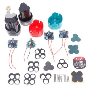 TWE 1 Bộ Dụng Cụ Điện 12V / 16.8V / 18V 18650 Hộp Lithium Gói Mạch Vỏ Máy Khoan Tay Điện Li-ion Bảng Bảo Vệ VN