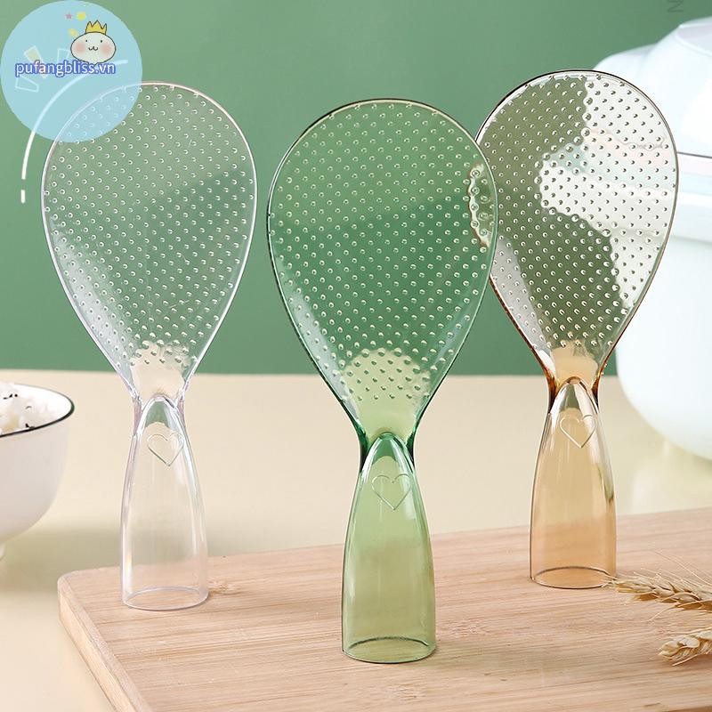 Pufangbliss 1 Thìa Cơm Đứng Chống Dính Chất Liệu PC Hộ Gia Đình Điện Cơm Nấu Muỗng Xẻng Cơm Dụng Cụ Nhà Bếp Phụ Kiện VN