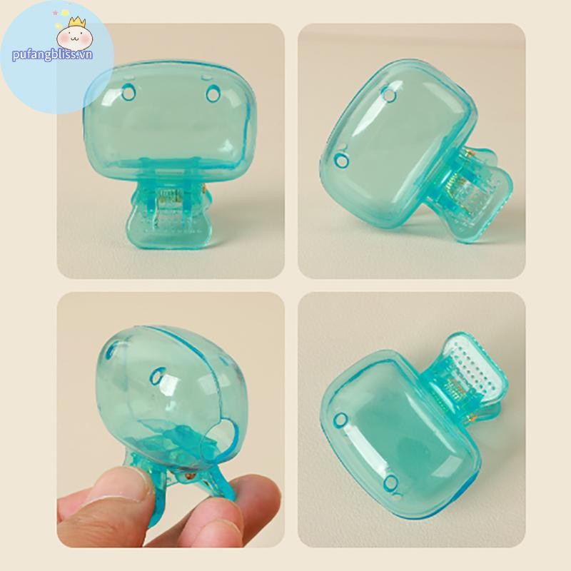 Pufangbliss 1 Chiếc Bàn Chải Đánh Răng Du Lịch Có Bàn Chải Đánh Răng Bảo Vệ Pod Vỏ Bảo Vệ Kẹp Nhựa Di Động Cho Hộ Gia Đình Du Lịch VN