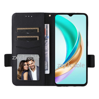 Vỏ giáp da lật chống sốc cho Honor X9D/X9C/X9B/X9A 5G 2024, giá đỡ từ tính, tương thích Honor X9C/X9/X60 Pro