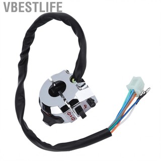 VBESTLIFE Công tắc chức năng xe máy Công tắc còi báo động cho tay lái phổ thông 22mm