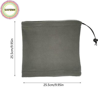 Safenh Mùa Đông Thể Thao Ngoài Trời Khăn Nhung Cổ Gaiter Trượt Tuyết Ống Khăn Nửa Mặt Dành Cho Nam Nữ Cổ Lạnh Cổ Khăn Cổ VN