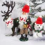 20 Chiếc Mũ Giáng Sinh Mini & Khăn Trang Trí - Mũ Ông Già Noel Đan DIY - Mũ beanie Handmade - Mũ Bò Người Tuyết - Mũ Ngón Tay - Dành Cho Búp Bê, Lollipop, Trang Trí Nắp Chai - Trang Trí Tiệc Giáng Sinh