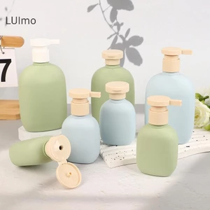 Luimo Có Thể Đổ Lại Chai Nhựa Rỗng Lật Nước Rửa Tay Dầu Gội Kem Chai Mỹ Phẩm Du Lịch Lọ Essentials SBS