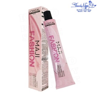 KEM NHUỘM TÓC THỜI TRANG CAO CẤP L'OREAL MAJIFASHION TUÝP 50ML + KÈM OXY [ TN ]