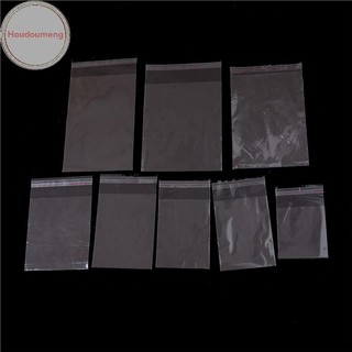 Houdou 100 Cái / túi OPP Clear Seal Trang Sức Nhựa Tự Dính Túi Đóng Gói Nhà VN