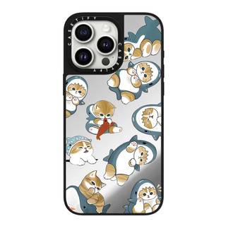 Cat Cặp Đôi Phong Cách Gương Cứng Ốp Lưng Điện Thoại iPhone 16 Pro Max 16 Plus 15 Pro Max 14 13 12 11 Ốp Lưng Acrylic Phía Sau Chống Sốc