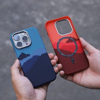 [Jlk] Ốp từ tính họa tiết sợi Carbon hình học cho iphone 16 15 14 13pro 12 14pro max Ống kính kim loại mờ Vỏ cứng sạc không dây