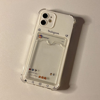Ốp Lưng iPhone Heihei Silicon Dẻo Đựng Thẻ, Chống Sốc,Bảo Vệ Camera - iP 7/8/X/XS/11/12/13/14/15/16/17/Plus/Pro/Max/Air