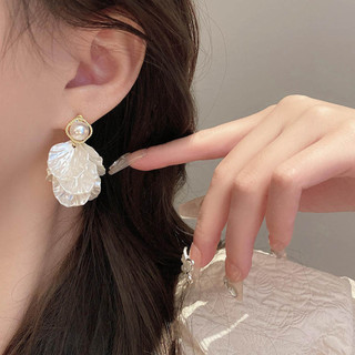 Tua Rua Vỏ Bông Tai Hoa Nữ Phong Cách Mới Nhẹ Sang Trọng Thiết Kế Niche Bông Tai Cao Cấp