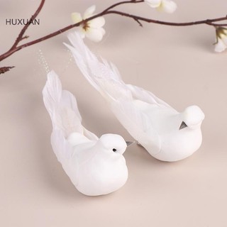 Huxuan 1 Bồ Câu Nhân Tạo Giả Bồ Câu Mô Phỏng Bồ Câu Cây Giáng Sinh Tiệc Cưới Trang Trí Nhà Cửa Trang Trí Phòng Khách RFT