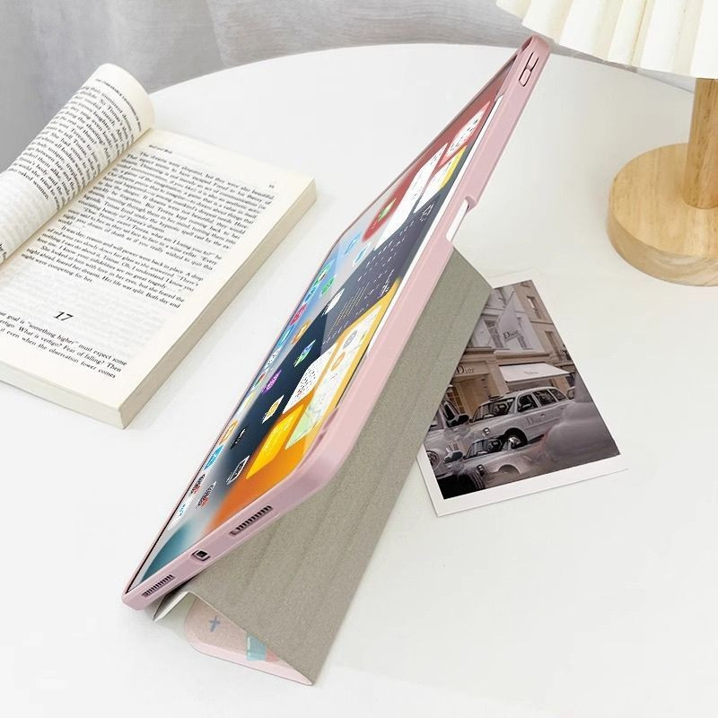 Ốp lưng máy tính bảng xoay 360 độ cho iPad gen9 10.2 thế hệ10th gen6 air3 2018pro air5 10.9 gen7 air1 2 gen8 air4 2024air6 11inch gen5 2022pro11 mini6 Vỏ bảo vệ mèo hoạt hình