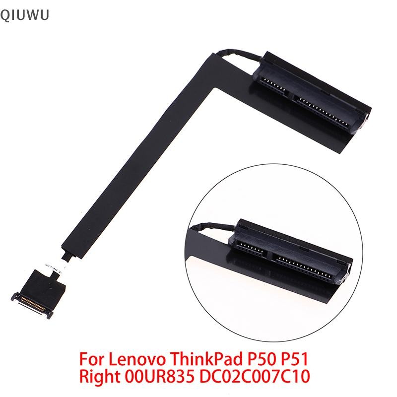 Cáp HDD QIUWU Cho LenovoThinkPad P50 P51 HDD Adapter ​Dây bên phải 00UR835 DC02C007C10.