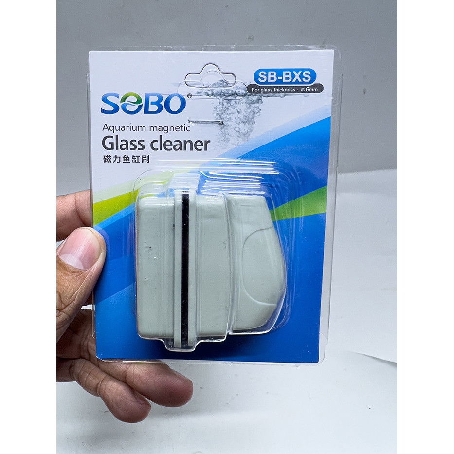 Hít Nam Châm Vệ Sinh Bể Cá Cảnh SoBo SB-BXS Siêu Tiện Lợi (Cho Bể Kính Dưới 6 Li)
