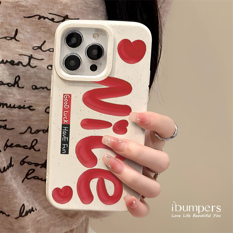 ibumpers Ốp Điện Thoại iPhone Họa Tiết Cặp Đôi Vui Nhộn Đơn Giản Cho IPhone 16 15 14 12 13 11 Pro Max IP 7 8 Plus X XS XR Ốp Lưng Ống Hút Lúa Mì Phân Hủy Thân Thiện Với Môi Trường