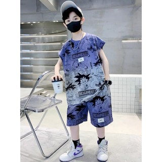 Bộ quần áo trẻ em dành cho bé trai 15-45kg mẫu SUKU.Set đồ sát nách bé trai.bộ ba lỗ bé trai, HE27