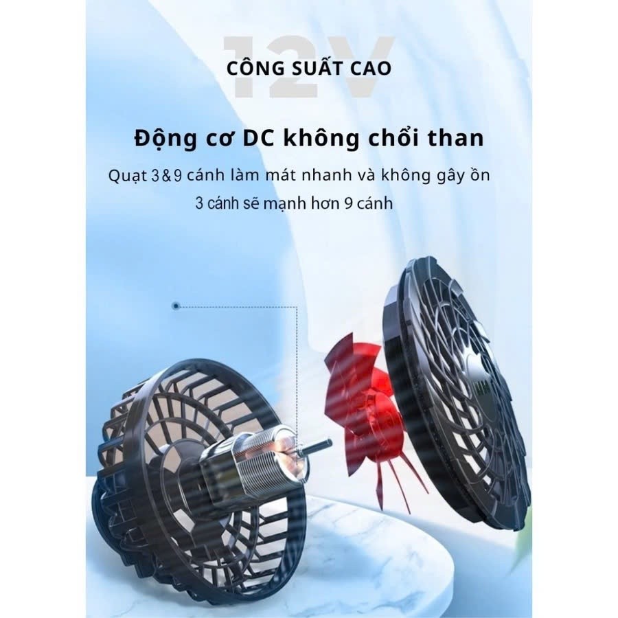 Áo Điều Hòa Nhật Bản SWI/KAW Pin 10-15H Quạt Mát Không Chổi Than, Chống Nắng Nóng, Bảo Hành 12 Tháng