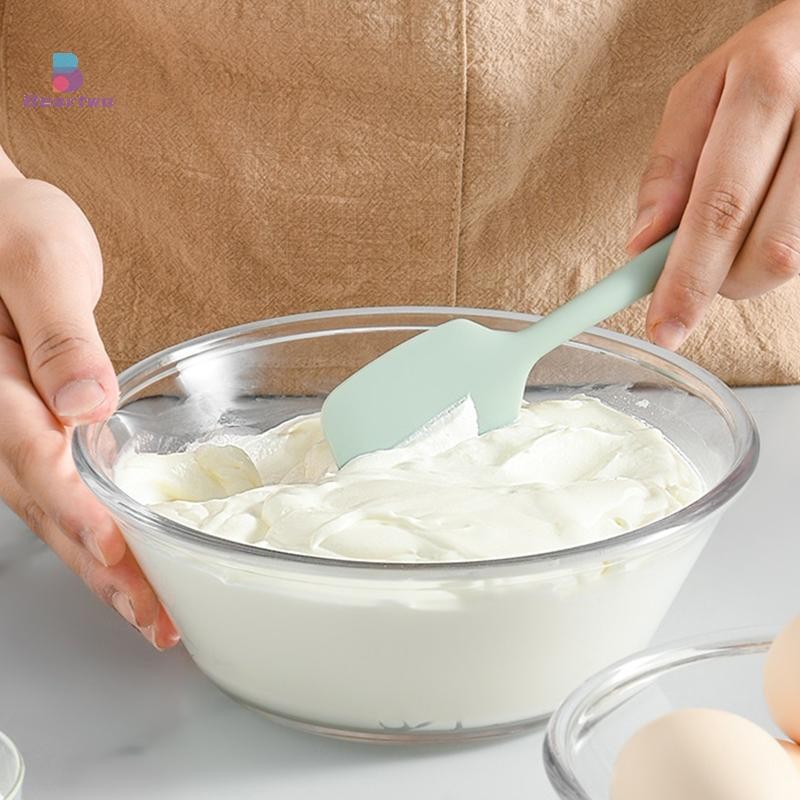 < beartwo > 1Pc Nhà Bếp Silicon Kem Bơ Bánh Thìa Batter Scraper Bàn Chải Bơ Trộn Bánh Bàn Chải Dụng Cụ Nướng Bánh Dụng Cụ Nhà Bếp Dụng Cụ Nhà Bếp S / L Đẹp
