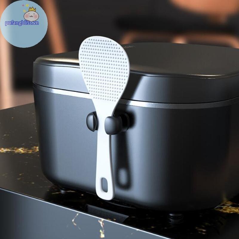 Pufangbliss Giá Thìa Cơm Di Động Sáng Tạo, Giá Để Đồ, Nồi Cơm, Dụng Cụ Nhà Bếp, Kẹp Treo Tường, Phụ Kiện Gia Đình VN