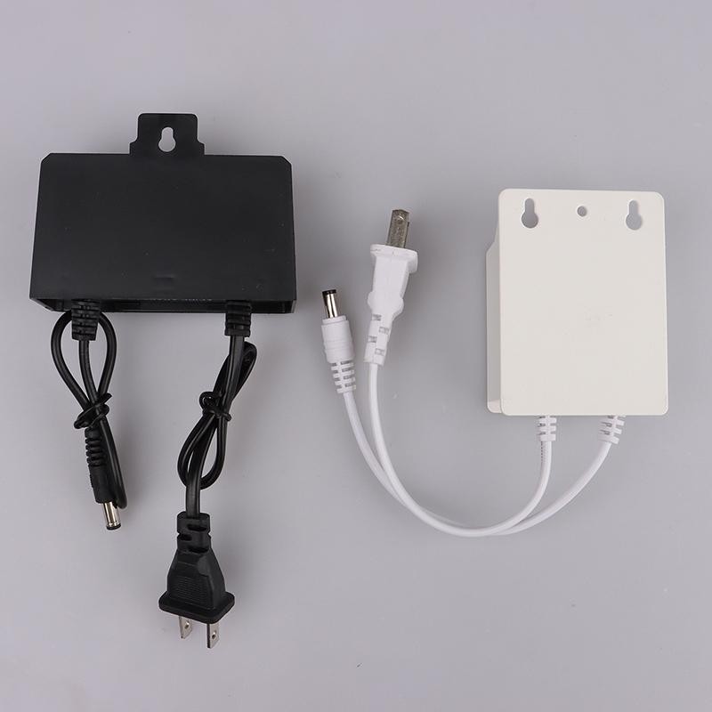 Tmoy 12V 2A 2000ma camera quan sát Bộ chuyển đổi nguồn điện Bộ sạc phích cắm chống nước ngoài trời TCS