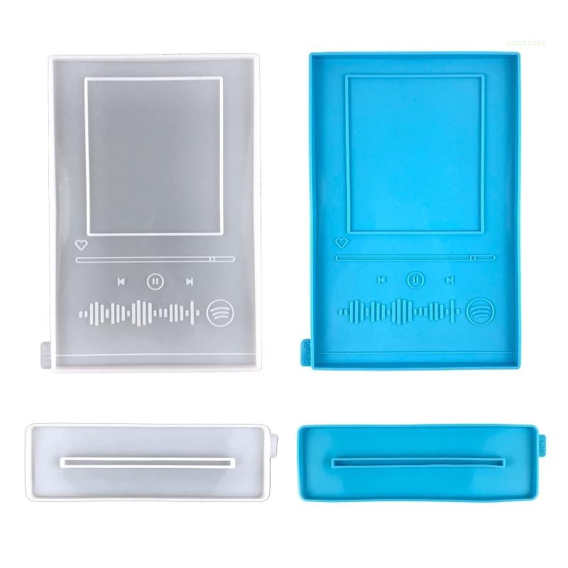 San * MP3 Khung Ảnh Nhựa Dính Khuôn Để Bàn Trang Trí Khuôn Silicon DIY ...