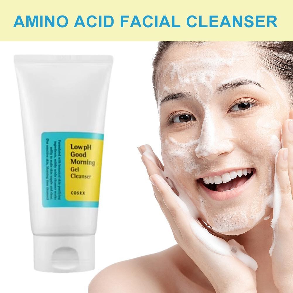 Sữa rửa mặt Low Ph Good Morning Gel Sữa rửa mặt dưỡng ẩm nhẹ nhàng R0l1