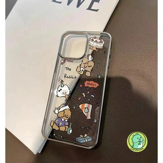 Ốp Cho Vivo V40 V30 V29 V27 V23 V20 V15 Pro SE Lite V27E V23E V17 Neo V11i V9 V5 V5s Plus Mạ Vỏ Hoạt Hình Dễ Thương Chó Con Mèo Trong Suốt Mềm Chống Sốc Vỏ Điện Thoại