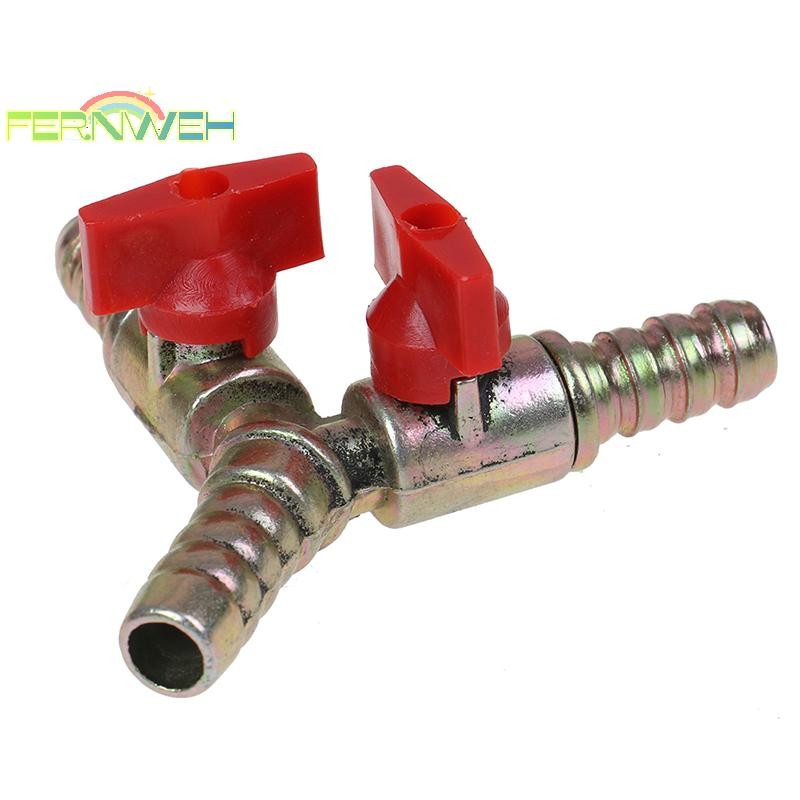 [Fernweh] Van tắt 3 chiều loại Y có kẹp Fitg Vòi nhiên liệu Barb 10MM [MỚI]