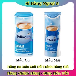 [DATE MỚI NHẤT] Đường ăn kiêng Mivolis 1200 viên, 72g - Hàng nội địa Đức