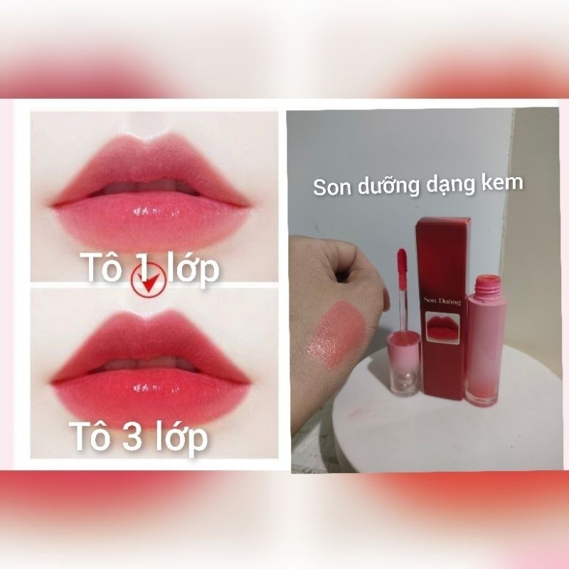 .son gấc thiên nhiên.và son kem nhung lì mua 2 cây tặng 1son  dưỡng kem   có màu nhẹ. ,.,các nàng nhé
