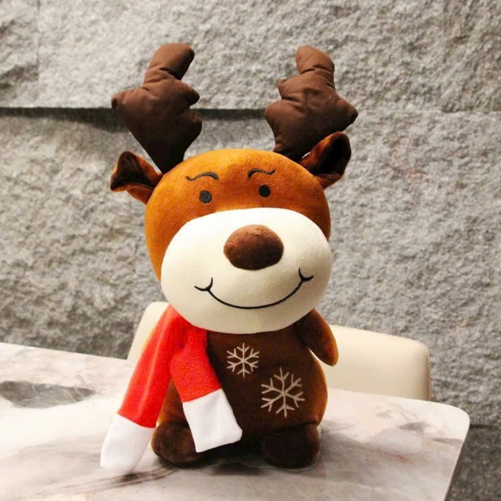 [ MẪU NOEL 2024  ]Gấu Bông Tuần Lộc Noel Trang Trí Noel, Quà Tặng Noel Giáng Sinh