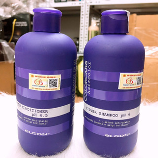 Gội xả tím khử sắc tố vàng Elgon Silver 300mlx2 [ TN ]