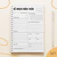 Sổ Tay Kế Hoạch Mục tiêu Nhật Ký Hàng Ngày Daily Planner A5, Gồm 72 Trang, Bìa Mềm