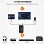Bộ thu Bluetooth không dây YRBWD, Bộ phát 2 trong 1 Jack 3,5 mm, Dongles Bluetooth màu đen âm thanh nổi bền bỉ