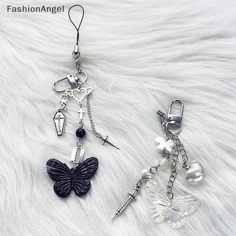 FashionAngel Y2K Dây Xích Điện Thoại Mặt Dây Chuyền Ch Ch Mặt Dây Chuyền Cho Chìa Khóa Túi Móc Khóa Handmade DIY Phụ Kiện VN
