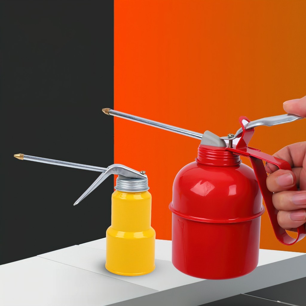 Bình Châm Nhớt Kapusi, Vịt Dầu Bằng Thép 250/300/500ml Bình Xịt Dầu Nhớt Nhật Bản FE123