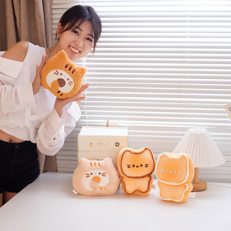 Mèo Bơ Sang Trọng Đồ Chơi Mèo Bánh Quy Mèo Con Bánh Sang Trọng Búp Bê Sáng Tạo Mèo Và Bánh Quy 2 Trong 1 Đồ Chơi Nhồi Bông Trang Trí Phòng Ngủ Nhà Mềm Mại Đồ Chơi Trao Đổi Quà Tặng Sinh Nhật Quà Tặng Giáng Sinh