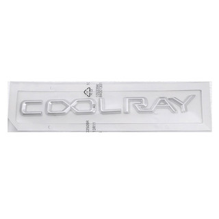 Dành Cho Geely coolray Tái Trang Bị Xe Dán ABS Đen Cá Tính Chữ Cái logo Phía Sau boot Nhãn Thân Đuôi Dán Bên Cửa Phần