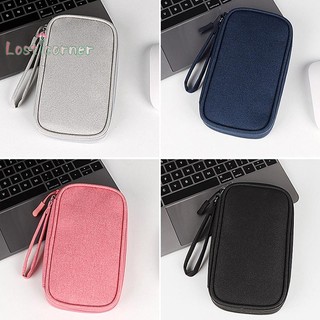 Lostcorner Điện Tử Kỹ Thuật Số USB Ốp Lưng Di Động Cáp Du Lịch Túi Bảo Quản Túi Phụ Kiện Túi Bảo Quản Cho Dây Sạc Điện Ổ Cứng Mới
