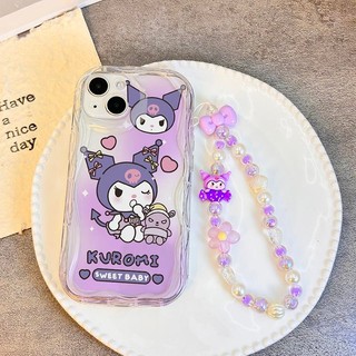Ốp điện thoại Kuromi Melody Cinnamoroll thời trang cho Samsung Galaxy S25 Ultra S25 Plus A56 A36 A55 A35 A25 A26 A15 A16 A06 A24 A14 A34 A54 5G Girl ChainTPU Vỏ điện thoại