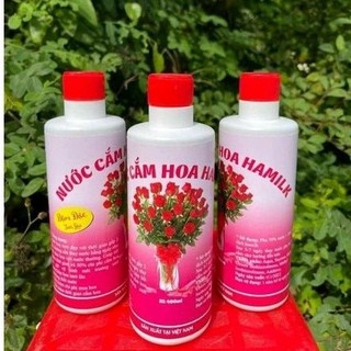 Nước cắm hoa 400ml giúp hoa tươi lâu, khử thối gốc, kích nở nụ, dùng cho mai đào tulip