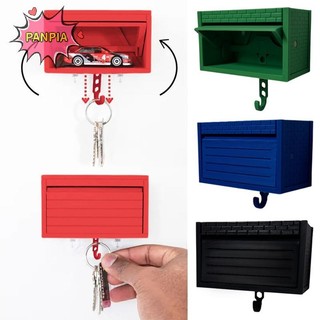 Giá đỡ chìa khóa nhà để xe ô tô PNPIA có cửa mở, Giá đỡ chìa khóa treo tường, Dụng cụ sắp xếp chìa khóa in 3D Tự dính, Trang trí tường, dành cho ô tô văn phòng lối vào hành lang (Xe Mo