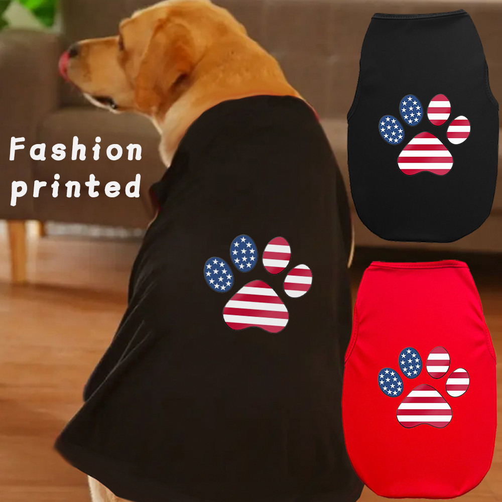 ✨ Hàng Mới Về ✨ Áo Vest chó 3XL-6XL in hình thời trang cho chó thoáng khí cho chó lớn và vừa