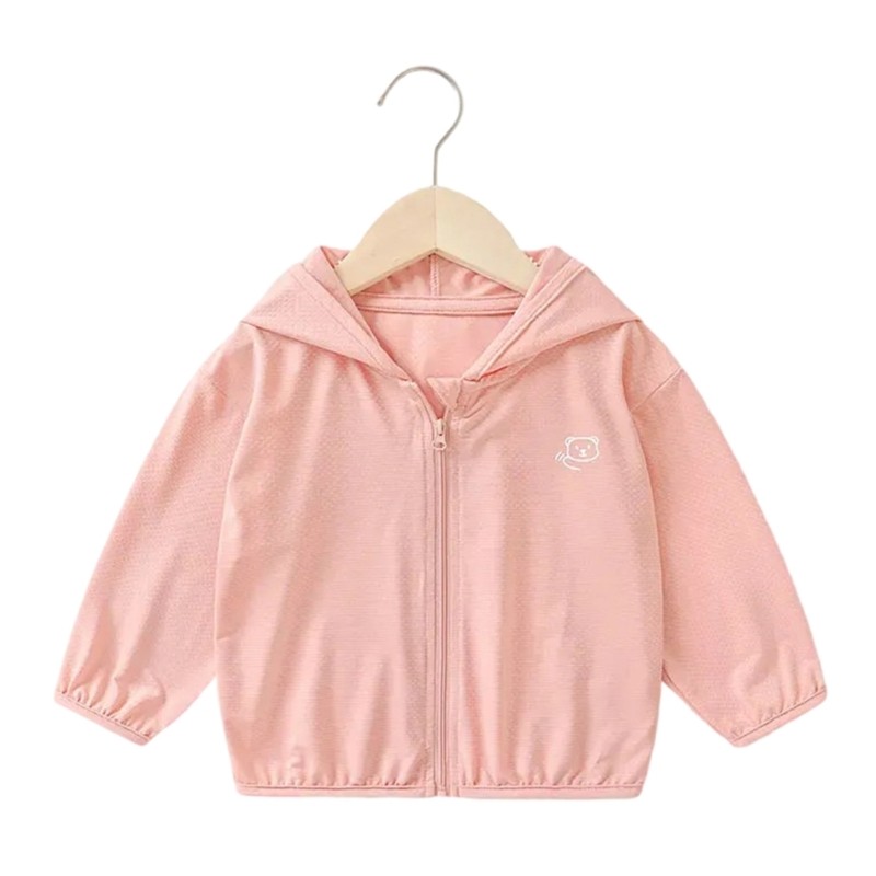 OXXGGKAO UPF50 + Ice Silk Chống Nắng Áo Khoác Ngoài Quần Áo Chống Nắng Cho Bé Cho Trẻ Em Từ 6M-5T Thưởng Thức Và Độ Bền