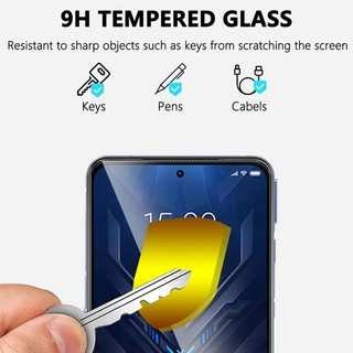 Black Shark 5 4S 4 3S 3 2 1-3 Chiếc Kính Cường Lực HD Cho Cá Mập Đen Helo 5 4S 4 3S 3 2 RS Pro Trong Suốt Bảo Vệ Màn Hình Siêu Mỏng Phim Bảo Vệ Chống Thấm Nước