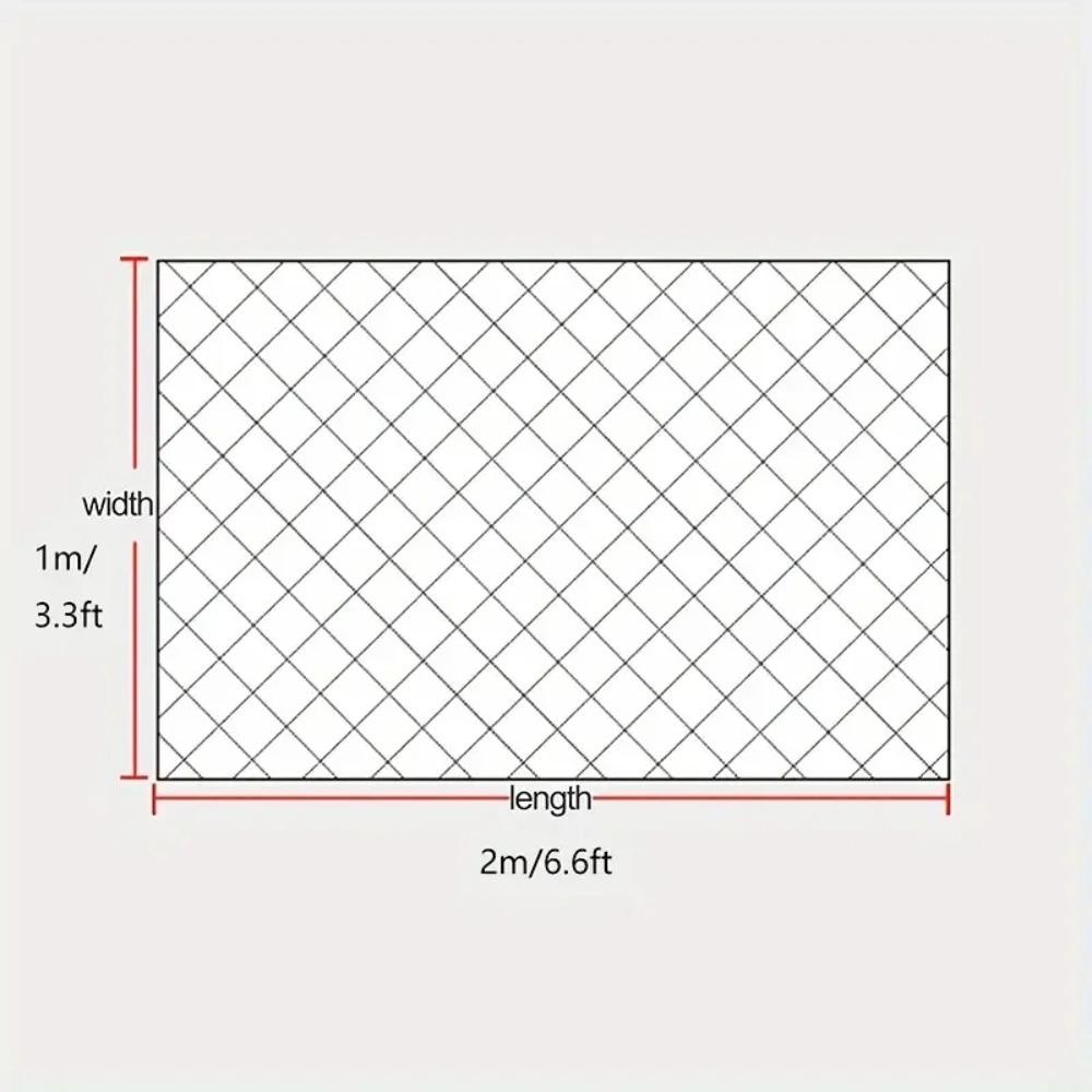 Bảo vệ sân chơi SUNKISSD - Dây lưới Nylon 5cm cho ban công và cầu thang