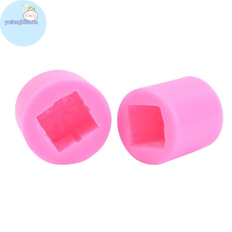 Pufangbliss DIY Khuôn Xà Phòng Handmade Khuôn Quà Tặng Giáng Sinh Khuôn Silicon VN